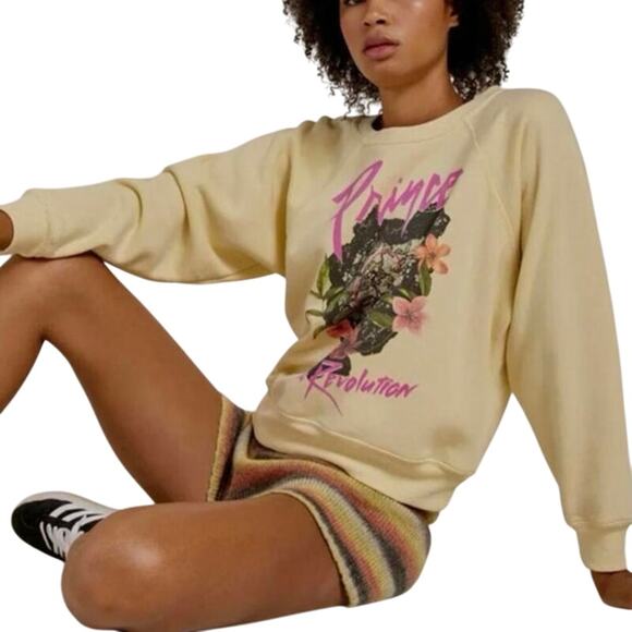 DAYDREAMER Prince & the Revolution Raglan Sweatshirt Size S New w/ Tag MSRP $136 - Picture 4 of 16